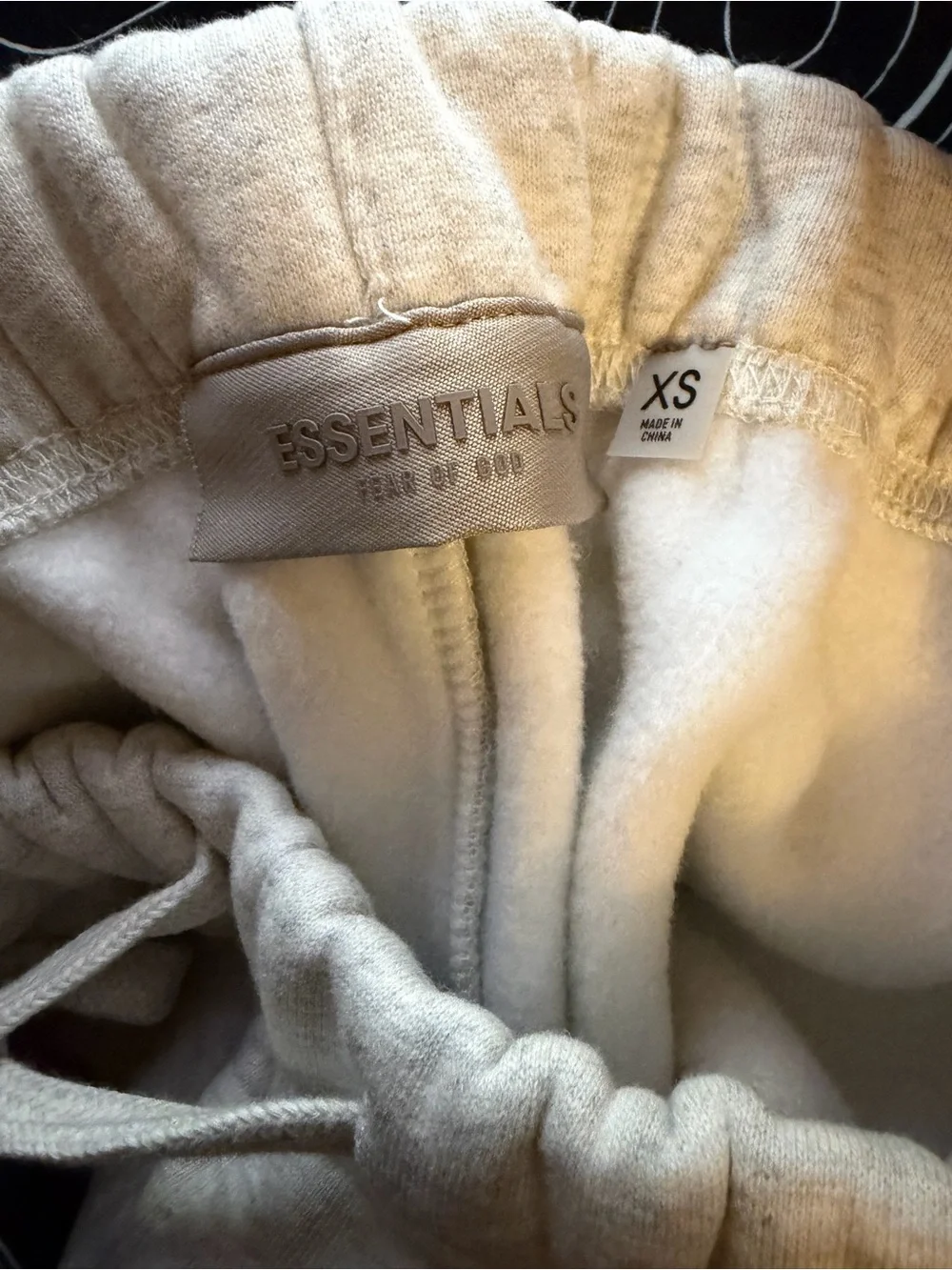 Fear of God Essentials Light Gray Athletic Sweat Shorts
